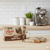 Kodia-k Chewy Granola Bars Variety Pack, 20 Count, Soft Chewy Snack Bars, Made with Whole Grains, Individually Wrapped