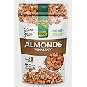 Sunhill Naturals Raw Whole Almonds | Heart-Healthy Omega 3 Raw Almonds | Omega 3 Nuts for Snacking | Keto Snacks for Adults and Kids