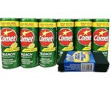 Comet With Bleach ~ With 50% More Cleaning Power - 21 Oz Containers ~ (Lemom)