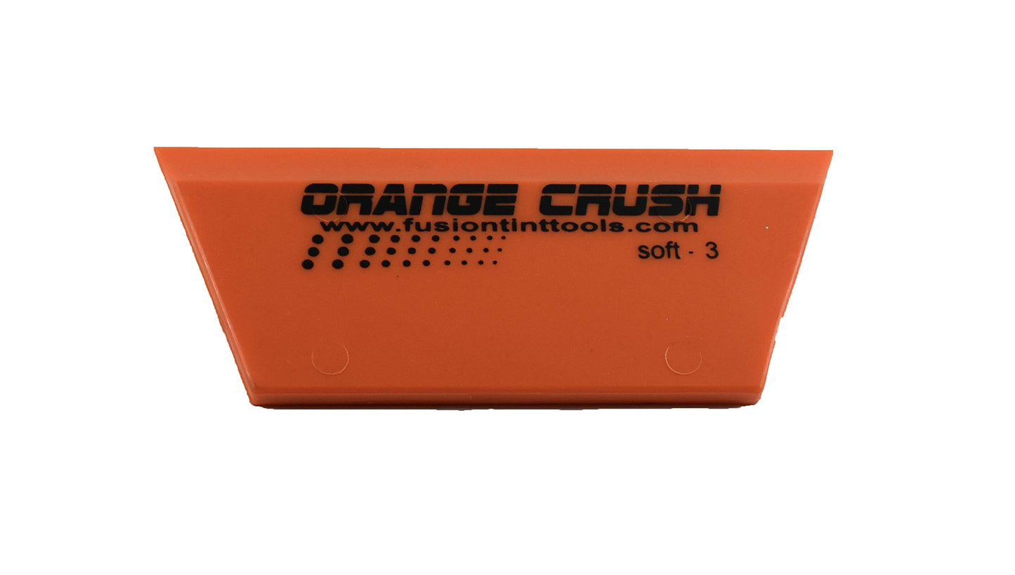 Orange Crush Squeegee Blades (5 Inch Cropped)