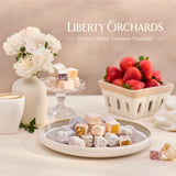 Liberty Orchards, Turkish Delight - Premium Chewy Gourmet Vegan Candy 10 Oz.