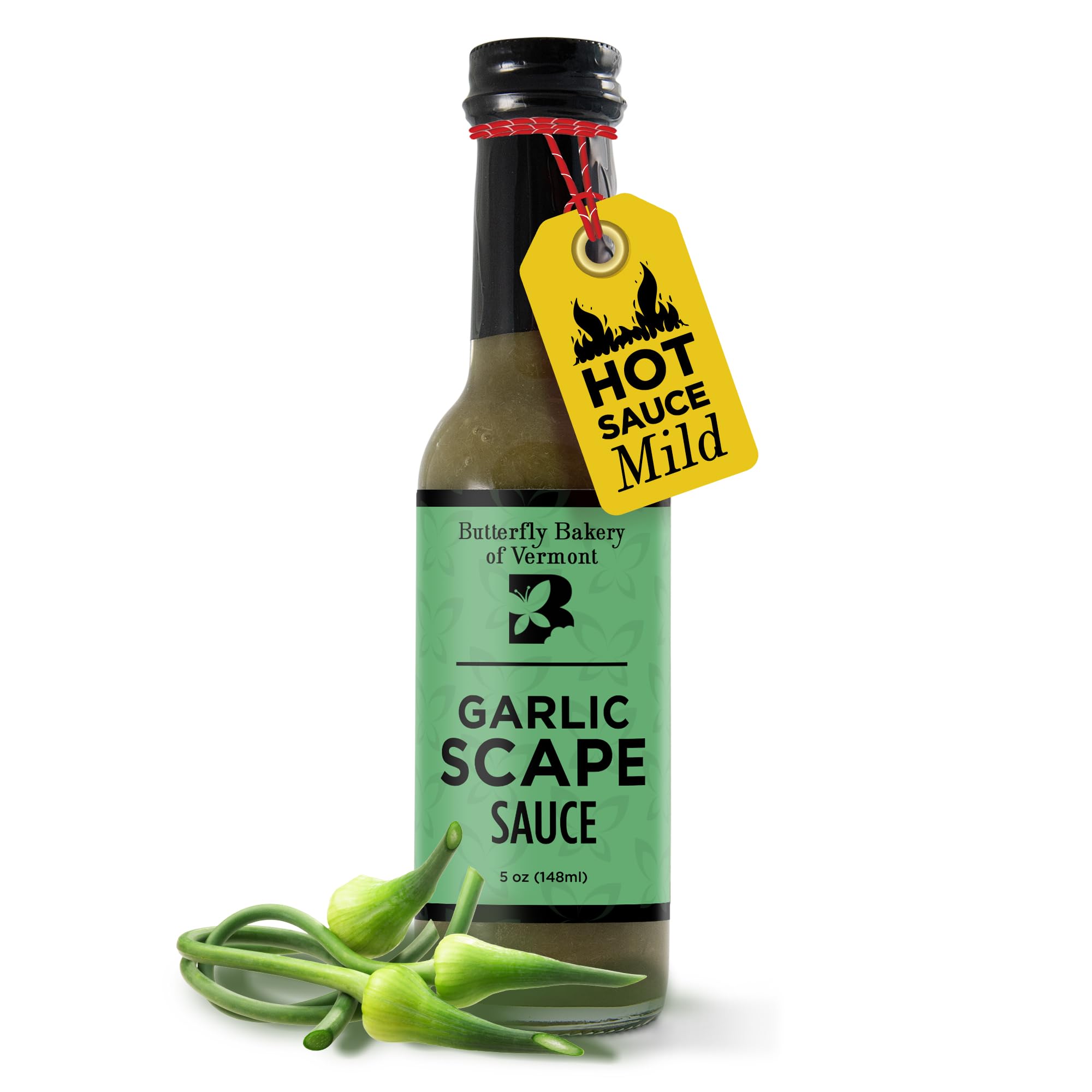 Butterfly Bakery of Vermont Garlic Scape Sauce, 5 fl oz