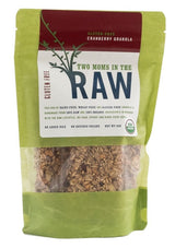 2 MOMS IN THE RAW GRANOLA CRANBRY, 8 OZ