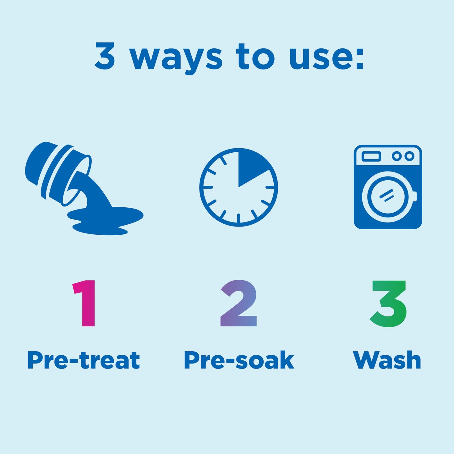 Clorox 2 for Colors Stain Remover & Laundry Additive, Free and Clear, 66 Fl Oz (Pack May Vary)