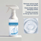 Prndkhn 10 Fl Oz Clothing Emulsifier, Fly Cloth Cleanse Clothing Emulsifier Stain Remover, Spot Cleaner for Clothes, No Damage Fabric Spot, Fabric