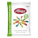 Albanese World's Best Sour Mini Neon Gummi Worms | 4.5lbs of Candy | 5 Super Sour Flavors, Gluten Free, Fat Free, Soft & Chewy Gummies | Blue