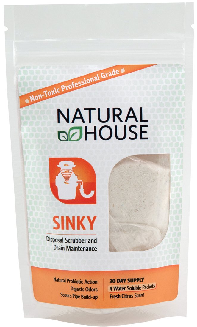Natural House Sinky: Disposal Scrubber Drain Maintenance