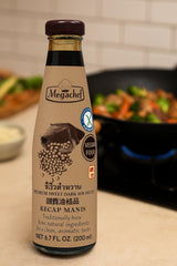 Megachef Premium Dark Soy Sauce (Kecap Manis) 6.7 Fl Oz