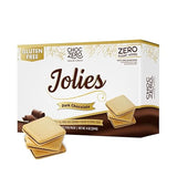 ChocZero Chocolate Cookies, Dark Chocolate Jolies - Gluten Free, Sugar Free, 16 Crispy Chocolate Filled Keto Cookies Per Box, 8 Ounce