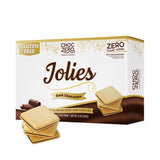 ChocZero Chocolate Cookies, Dark Chocolate Jolies - Gluten Free, Sugar Free, 16 Crispy Chocolate Filled Keto Cookies Per Box, 8 Ounce