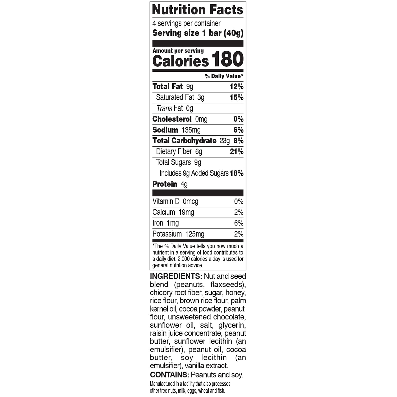 This Saves Lives Gluten-Free Snack Bars, Helping to End Child Hunger, Individually Wrapped Healthy Snack Bars, Non-GMO, Dark Chocolate Peanut Butter