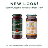 Bionaturae Organic Bilberry Fruit Spread - Jelly Organic, Non-GMO, USDA Certified, No Sugar Added, No Preservatives, Organic Fruit Jam, Jam Organic