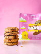 NOWHERE BAKERY Vegan Gluten Free Paleo Chocolate Chip Cookie Baking Mix (Makes 15 cookies) - Allergen Friendly, Nut Free No Refined Sugar 11 OZ Bag