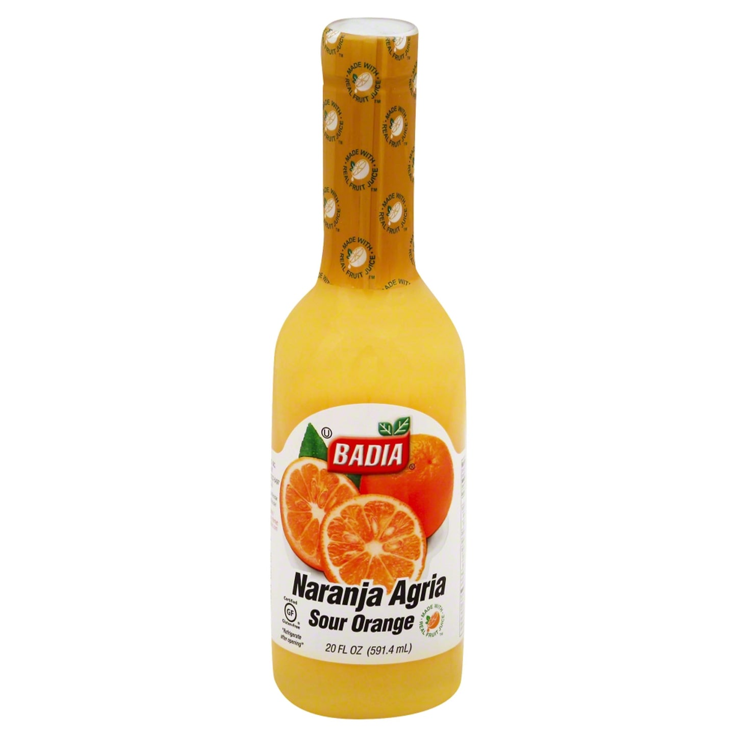 Badia Sour Orange Marinade, Gluten Free, 20 Fluid Ounces (Pack Of 12)