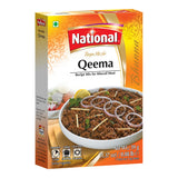 National Foods Qeema Recipe Mix 1.37 oz (39g) | South Asian Curry Masala Powder | Traditional Mince Stew Seasoning | Box Pack