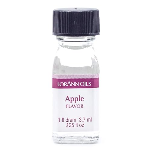 LorAnn Apple SS Flavor, 1 dram bottle (.0125 fl oz - 3.7ml - 1 teaspoon)