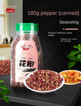 Zercumm Pepper 180G/Can Spice Pericarpium Zanthoxyli Bungeani Pepper Hotpot Condiment Ingredients Seasoning