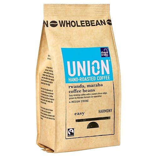 Union Hand Roasted Fairtrade Rwanda Beans (227g) - Pack of 6