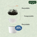 Organic Positively Tea Company, Organic Green Tea, K-Cup Compatible, 24 Pods