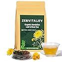 ZenVitality Dandelion Leaf and Root Tea?50 Bags?100% Certified Organic/Decaffeinated Naturally beneficial for liver/blood pressure/blood