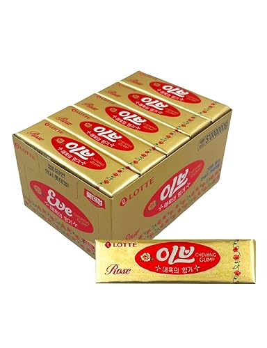 KULOSORY Lotte Chewing Gum 15ea (1box) (EVE (Rose-scented gum))