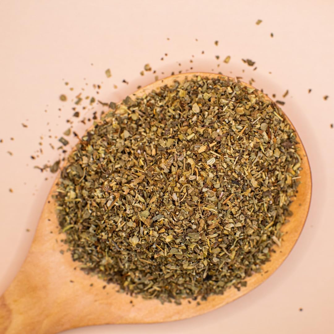 Olive & Vine Oregano Flakes, Earthy & Aromatic, Seasoning for Pizza, Pasta, Salads, with Rich Tradition, Authentic Taste, For Global Recipes (1.76