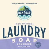 DanSoap Powdered Laundry Soap | All Natural, Zero Waste | Lavender (70 Washes)