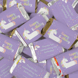 68 Pcs Unicorn Birthday Assorted Hershey's Chocolate Miniatures 1.25lb Bag