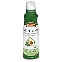 Pompeian Keto Blend Cooking Spray with Extra Virgin Olive Oil and Avocado Oil - 5 Fl Oz - No Propellants - Mild, Buttery Flavor for Sautéing, Stir-Frying, and Roasting