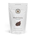 King Arthur Black Cocoa: Dutch Processed Cocoa Powder for Baking - Intense Dark Chocolate Flavor, Unsweetened, Perfect for Cakes, Cookies & Frosting - 14 oz Resealable Bag