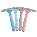 Kvzqyre 4-Pack Pet Hair Remover for Couch & Car, Double-Sided Silicone Lint Scraper Set, Color-Coded Reusable Fur Remover Tool for Furniture, Carpet
