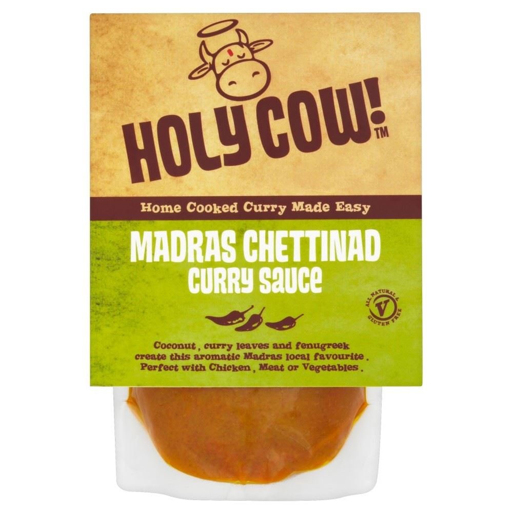 Holy Cow Madras Chettinad Curry Sauce (250g)