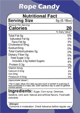 SMIBZE Natural Rope Candy 250 GM (Pack of 1) SMIBZE