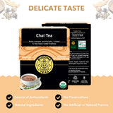 Buddha Teas - Organic Chai Tea - Delicately Spiced & Warming - For Health & Wellbeing - With Antioxidants & Minerals - Clean Ingredients