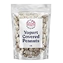 Yogurt Coated Peanuts - 1 lb Bag of Sweet Crunchy Gourmet Creamy Dipped Slow Roasted Nuts