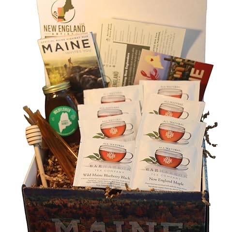 Maine Tea & Honey Gift Box (Premium)