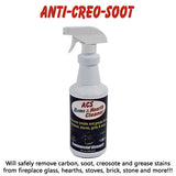 ACS Home & Hearth Cleaner - Biodegradable Citrus Spray for Glass, Grill, Stove - 22 Fl Oz