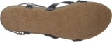 Blowfish Women's Granola-B Sandal, black dyecut, 7 Medium US