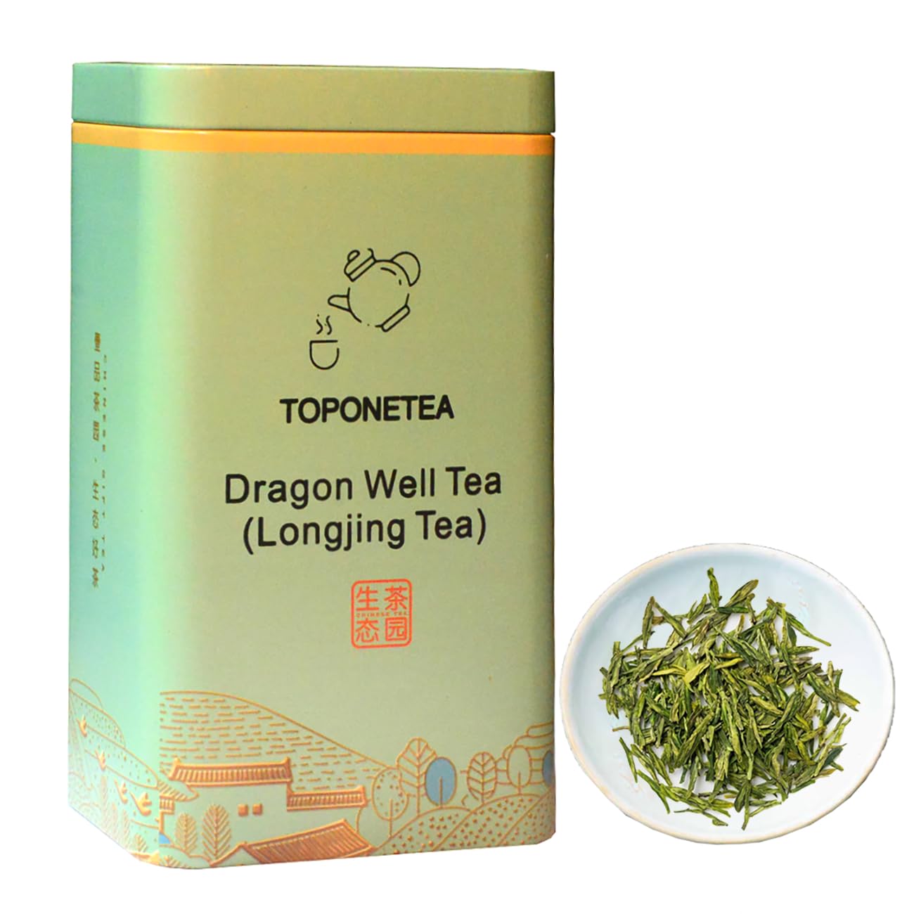 Premium Grade 2026 Pre-Qingming Dragon Well Green Tea Loose Leaf | Longjing Tea from Hangzhou Origin | Whole Leaf Hand-Roasted Dragonwell | Chinese