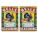 Bell's All Natural Seasoning - 1 oz Box - Classic Salt-Free Poultry Blend - Gluten-Free, Kosher, Non-GMO (Pack of 2)