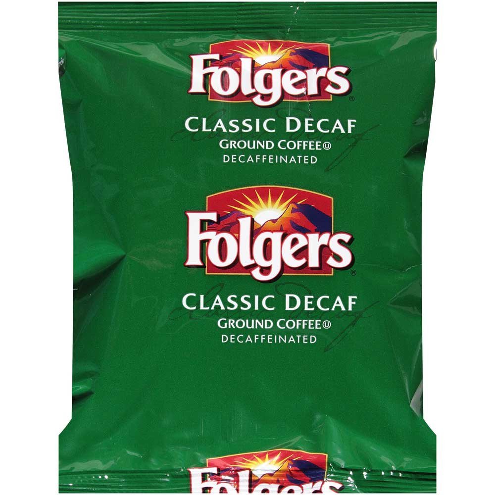 FOLGER'S Coffee Decaffeinated Urn, 6.3-Ounce Bags (Pack of 30)