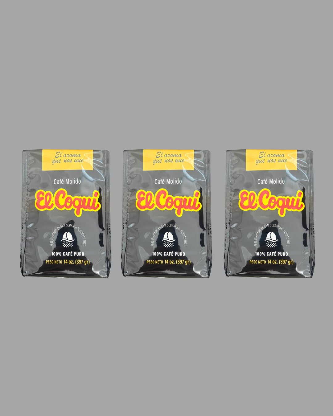 3 pack cafe el coqui