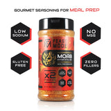 MOAB Honey Habanero Seasoning | Feast Mode Flavors 10oz Master Edition | Mother Of All Barbeque Spice Blend | Low Sodium | Low Calorie | Zero