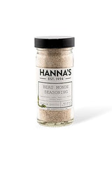 Hanna's Beau Mond' Seasoning, Premium Quality, 4 fl oz Glass Jar