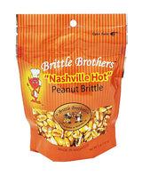 Brittle Brothers Nashville Hot Peanut Brittle - 5 oz Gift Bag - Gourmet Candy