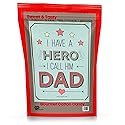 Hero Called Dad Cotton Candy - Sweet Tribute to Fathers - Premium Handcrafted Confection - Order Now and Celebrate the Hero in Your Life!