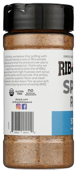Rib Rack Seasoning Rub Steak-5.5 Oz -Pack Of 6