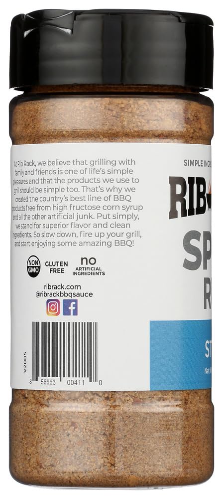 Rib Rack Seasoning Rub Steak-5.5 Oz -Pack Of 6