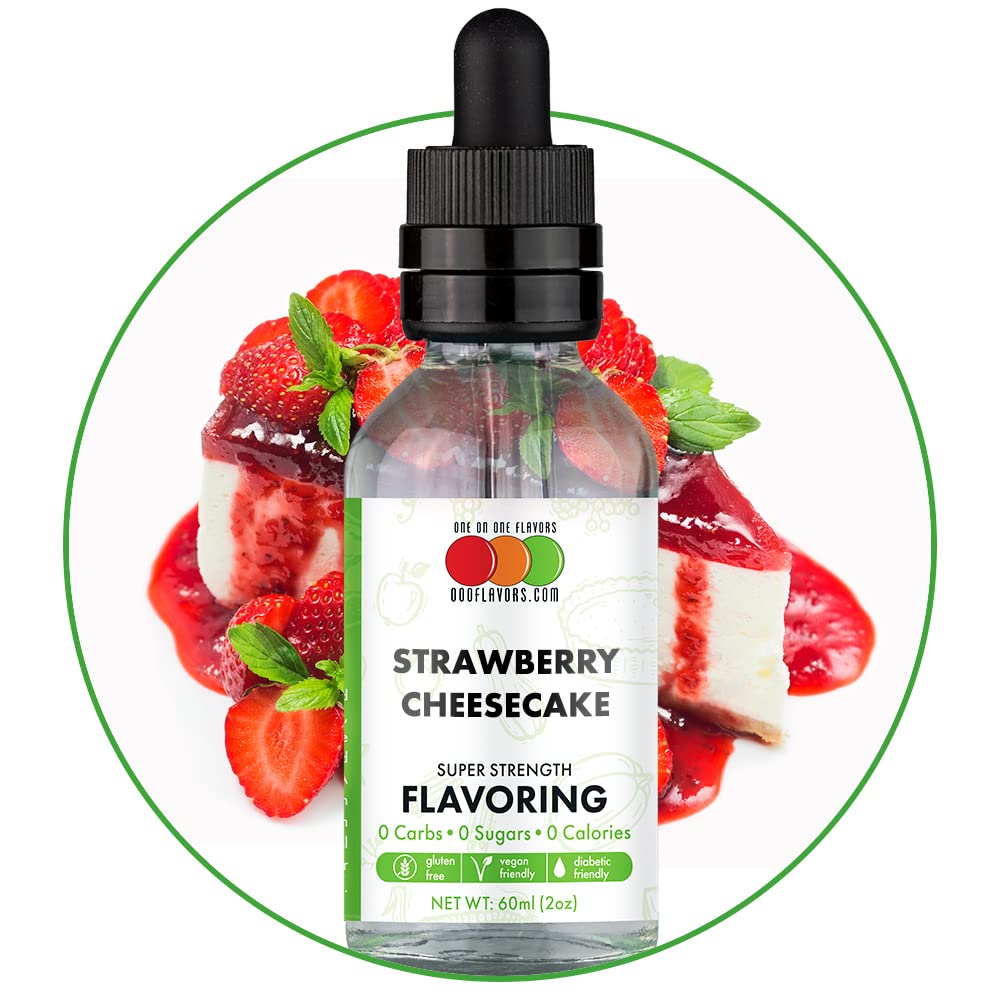 Strawberry Cheesecake Flavored Liquid Concentrate (2 oz)