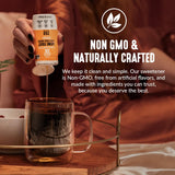 Lakanto Liquid Monk Fruit Extract Drops, Caramel - Erythritol Free Sugar Substitute Sweetener For Tea, Coffee, Smoothies, Yogurt, Cereal, Cocktails